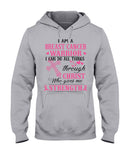 I Am A Breast Cancer Warrior I Can Do All Things Limited Classic T- Shirt - Hoodie - Guys V-Neck