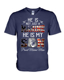 He Is Marine And My Son Limited Classic T_Shirt - Hoodie - Guys V-Neck