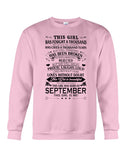 September Girl Hasa Fought Thousands Battles T-Shirt - Guys Tee - Sweatshirt