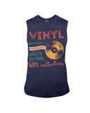 Vinyl Nobody Asks To See Your Mp3 Collection T-Shirt - Guys Tee - Unisex Long Sleeve