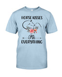 Horse Kisses Fix Everything - Guys Tee - Sweatshirt