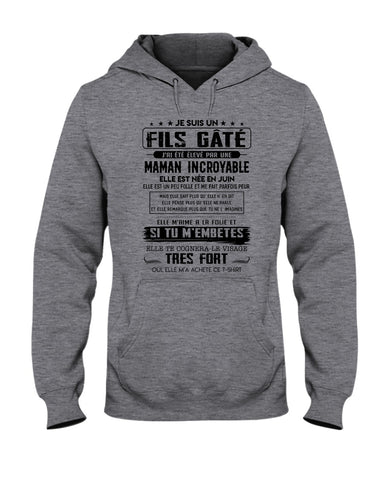 Fils Gate Maman Incroyable Limited Classic T-Shirt - Hoodie