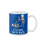 Skeleton- I've Got Your Back Limited Classic T- Shirt - Basketweave Tote Bag - Mug