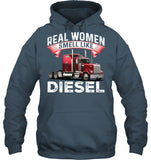 Real Woman Smell Like Diesel T-Shirt - Hoodie - Unisex Long Sleeve