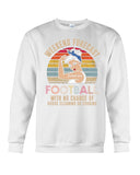 Football -  Good Mom Weekend Forecast T-Shirt - Sweatshirt - Unisex Tank Top