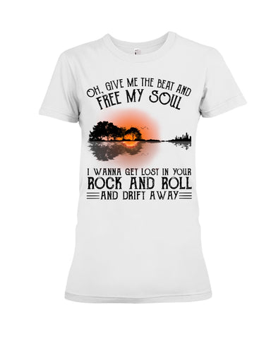 Free My Sould In Your Rock And Roll Limited Classic T-Shirt - Ladies Tee - Hoodie