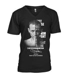 Just Cause You Can See Him Monochrome Picture  Limited Classic T-Shirt - Unisex Tank Top - Guys V-Neck
