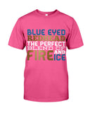 Blue Eye Hedhead The Perfect Blend Of Fire And Ice Limited Classic T- Shirt - Guys Tee - Baby Onesie