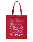 Una Reina Septiembre T-Shirt - Basketweave Tote Bag - Mug