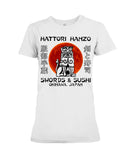 Hattori Hanzo Swords & Sushi T-Shirt - Ladies Tee - Hoodie