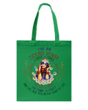 October Woman Has 3 Sides T-Shirt - Basketweave Tote Bag - Mug