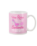 Una Reina Septiembre T-Shirt - Basketweave Tote Bag - Mug