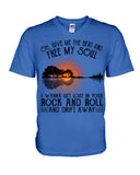 Free My Sould In Your Rock And Roll Limited Classic T-Shirt - Guys V-Neck - Basketweave Tote Bag