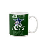 Zeke Dallas Cowboys Who? That's Who! T-Shirt - Mug