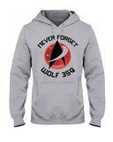 Never Forget Wolf 359 - Hoodie - Guys V-Neck