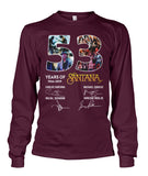 53 Years Of Santana Limited Classic T-Shirt - Guys Tee - Unisex Long Sleeve