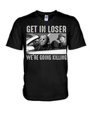 Get In Loser We're Going Killing Tote Bag - Hoodie - Guys V-Neck