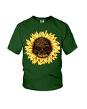 Scary Leopard Skull For Halloween T-Shirt - Youth Tee - Hoodie