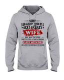 Sexy Crazy Wife Husband Couple Tee Hoodie