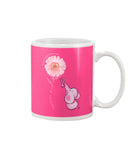 A Pink Elephant Beside Pink Flower  Limited Classic T-Shirt - Mug