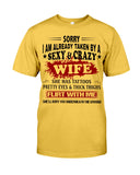 Sexy And Grazy Wife T-Shirt - Guys Tee - Unisex Long Sleeve