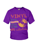 Vinyl Nobody Asks To See Your Mp3 Collection T-Shirt - Ladies Flowy Tank - Youth Tee
