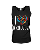 I Love Ukulele Limited Classic T-Shirt - Sweatshirt - Unisex Tank Top