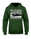 Get In Loser We're Going Killing Tote Bag - Hoodie - Guys V-Neck