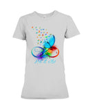 Let It Be Coloful Butterfly Limited Classic T-Shirt - Ladies Tee - Hoodie