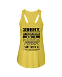 My Freaking Awesome Boyfriend T-Shirt - Ladies Flowy Tank - Ladies Tee