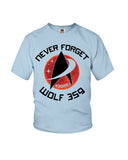 Never Forget Wolf 359 - Youth Tee - Ladies Tee