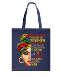 Una Reina Noviembre Limited Classic T-Shirt - Guys V-Neck - Basketweave Tote Bag
