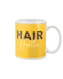 Hair Hustler - Basketweave Tote Bag - Mug