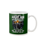 August Man Be Strong And Courageous Limited Classic T-Shirt - Mug