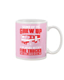 Grew Up Playing With Fire Trucks Tote Bag - Mug