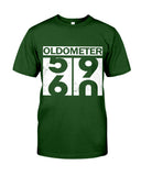 Oldometer 59 60 Tote Bag - Guys Tee - Basketweave Tote Bag