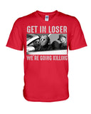 Get In Loser We're Going Killing Tote Bag - Hoodie - Guys V-Neck