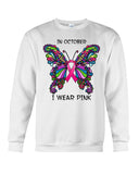 In October I Wear Pink Tote Bag - Unisex Long Sleeve - Sweatshirt