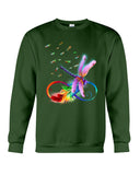 Dragonfly Angles From Heaven - Guys Tee - Sweatshirt