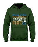 Blue Eye Hedhead The Perfect Blend Of Fire And Ice Limited Classic T- Shirt - Ladies Tee - Hoodie