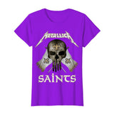 New Orleans Saints - Metallica T-Shirt - Guys Tee - Ladies Tee
