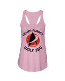 Never Forget Wolf 359 - Unisex Tank Top - Ladies Flowy Tank
