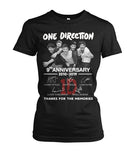 9Th Anniversary Of One Direction Limited Classic T- Shirt - Hoodie - Ladies Tee