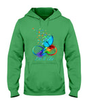 Let It Be Coloful Butterfly Limited Classic T-Shirt - Ladies Tee - Hoodie