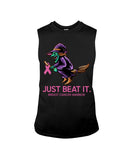 Just Beat It- Breast Cancer Awareness Limited Classic T- Shirt - Guys Tee - Unisex Long Sleeve