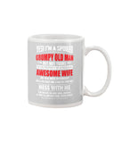 Grumpy Old Man Have A February Awesome Wife Limited Classic T-Shirt - Mug