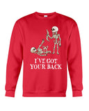 Skeleton- I've Got Your Back Limited Classic T- Shirt - Sweatshirt - Unisex Tank Top