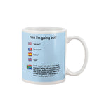 South Africa Ma I'm Going Out T-Shirt - Mug