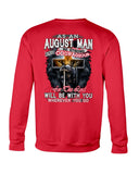 August Man Be Strong And Courageous Limited Classic T-Shirt - Sweatshirt - Unisex Tank Top