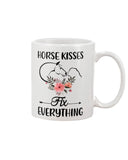 Horse Kisses Fix Everything - Unisex Long Sleeve - Mug